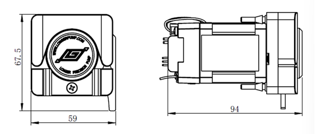 T100-WX10 Dimensions